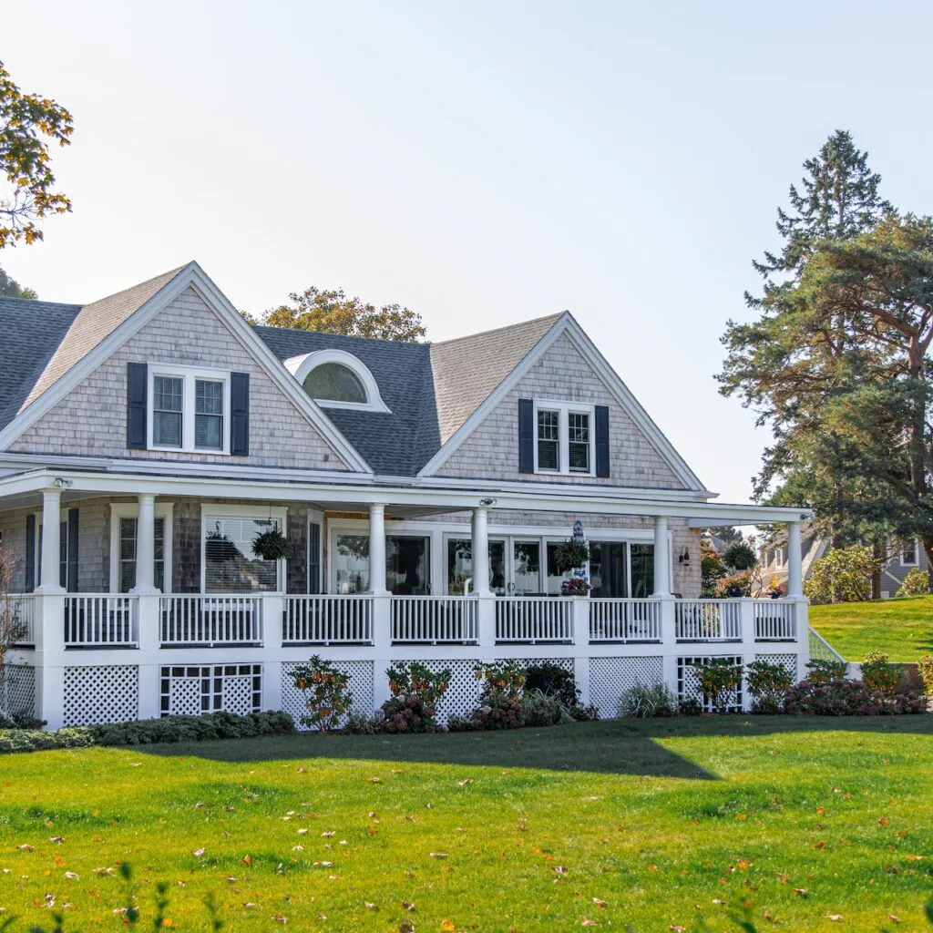 The beautiful exterior of a home.